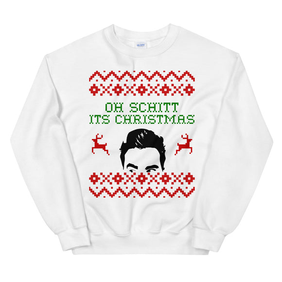 Oh Schitt Its Christmas Unisex Sweatshirt