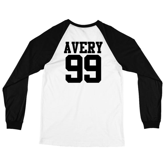 Avery 99 Long Sleeve Baseball T-Shirt