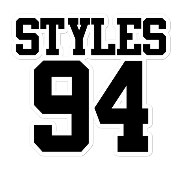Styles 94 Bubble-free stickers