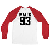 Malik 93 Long Sleeve Baseball T-Shirt