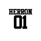Herron 01 Bubble-free stickers