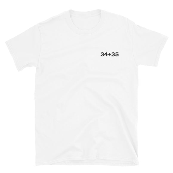 34+35 Short-Sleeve Unisex T-Shirt