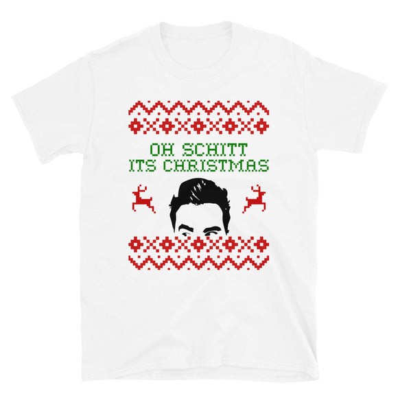 Oh Schitt Its Christmas Short-Sleeve Unisex T-Shirt