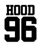 Hood 96 Bubble-free stickers