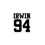 Irwin 94 Bubble-free stickers