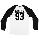 Malik 93 Long Sleeve Baseball T-Shirt