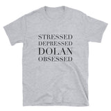 Stressed Depressed Dolan Obsessed Short-Sleeve Unisex T-Shirt