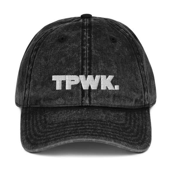 TPWK. Vintage Cotton Twill Cap