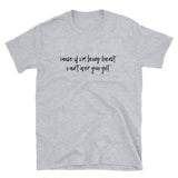 If I'm Being Honest I Ain't Over You Yet Short-Sleeve Unisex T-Shirt