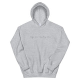 Keep Your Head Up Love Unisex Hoodie