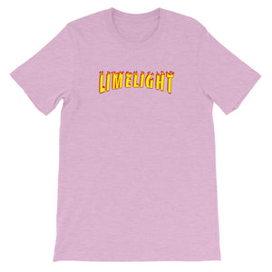 Limelight Flames Lavender Short-Sleeve Unisex T-Shirt