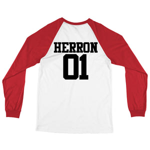 Herron 01 Long Sleeve Baseball T-Shirt