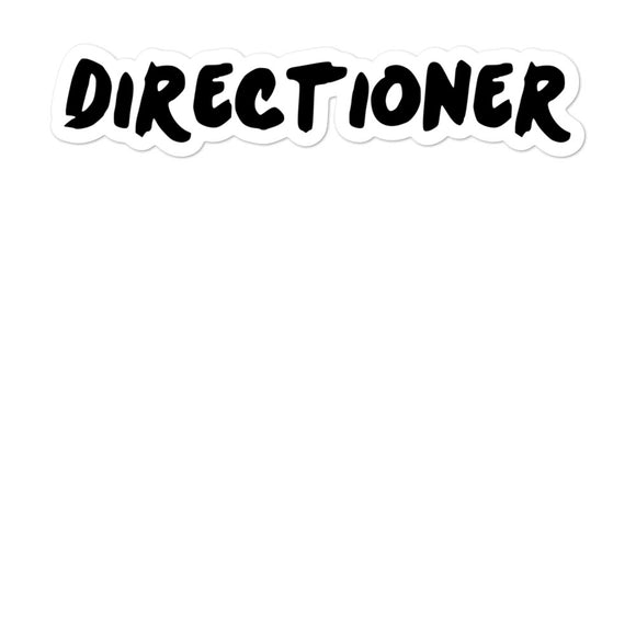 Directioner Bubble-free stickers