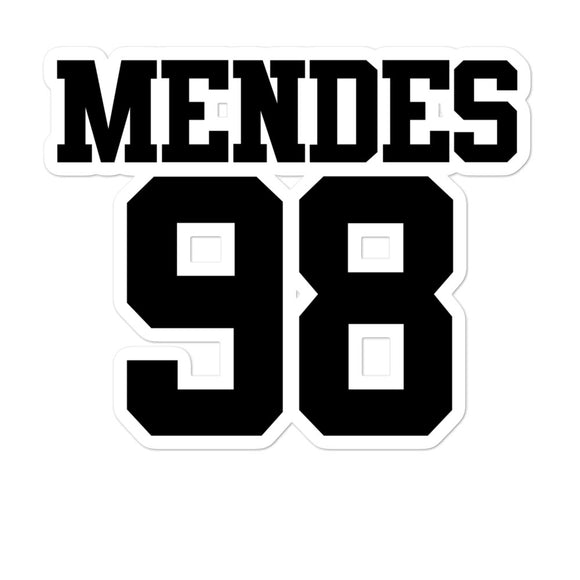 Mendes 98 Bubble-free stickers