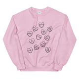 Fine Line Valentine's Day Unisex Sweatshirt