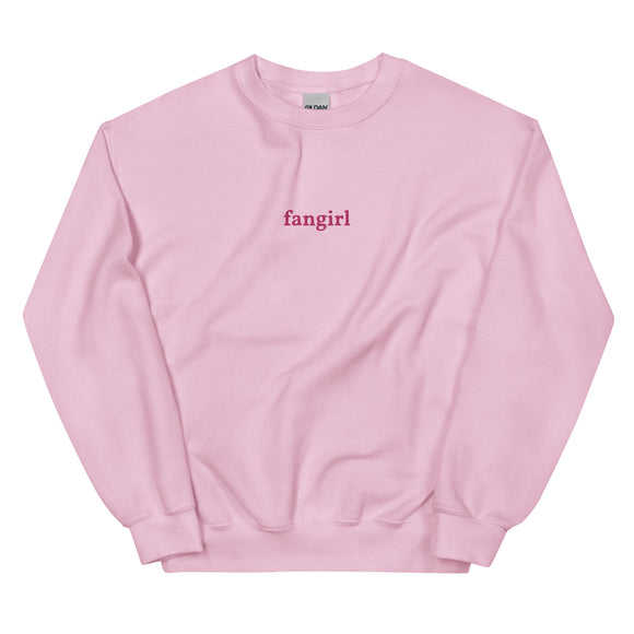 Fangirl Embroidered Unisex Sweatshirt - @emmakmillerrrr EXCLUSIVE
