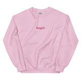 Fangirl Embroidered Unisex Sweatshirt - @emmakmillerrrr EXCLUSIVE