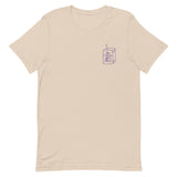 Grape Juice Blues Embroidered Unisex T-Shirt