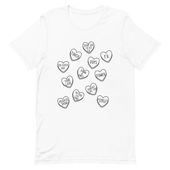 Glory Days Valentine's Day Short-Sleeve Unisex T-Shirt