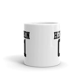 Herron 01 White glossy mug