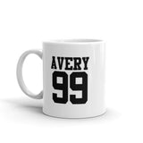 Avery 99 White glossy mug