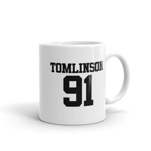Tomlinson 91 White glossy mug