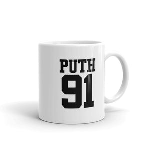 Puth 91 White glossy mug