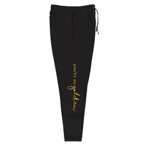 You're So Golden Gold Foil Unisex Joggers *LIMITED EDITION*